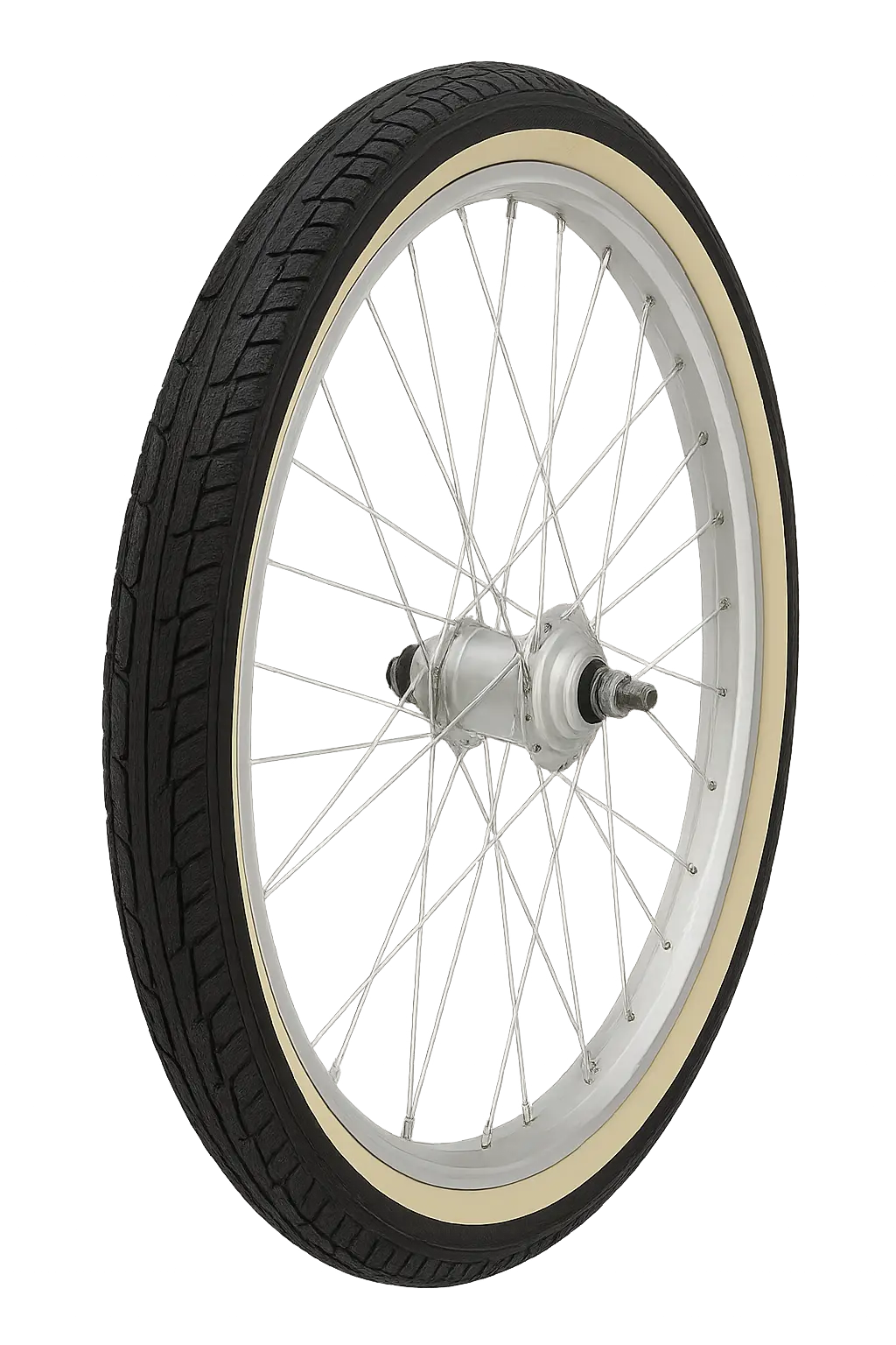 Electra Cruiser Lux 3i 24" Shimano Nexus Coaster Silver Rear Wheel ELECTRA