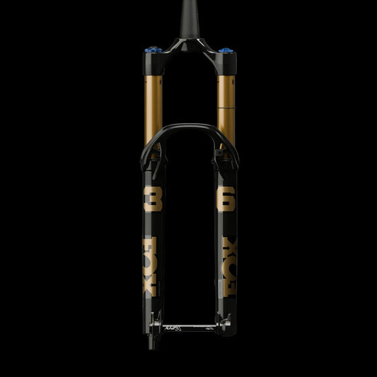 FOX 36 E-Optimized Factory Suspension Fork - 29", 160 mm, 15QR x 110 mm, 44mm Offset, Shiny Black, GRIP 2 Ride Fox