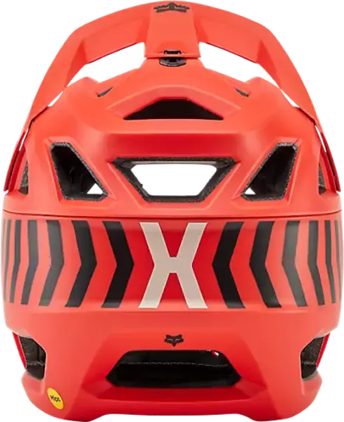 Fox Racing Proframe Nace Helmet - Orange Flame, Large Fox Racing