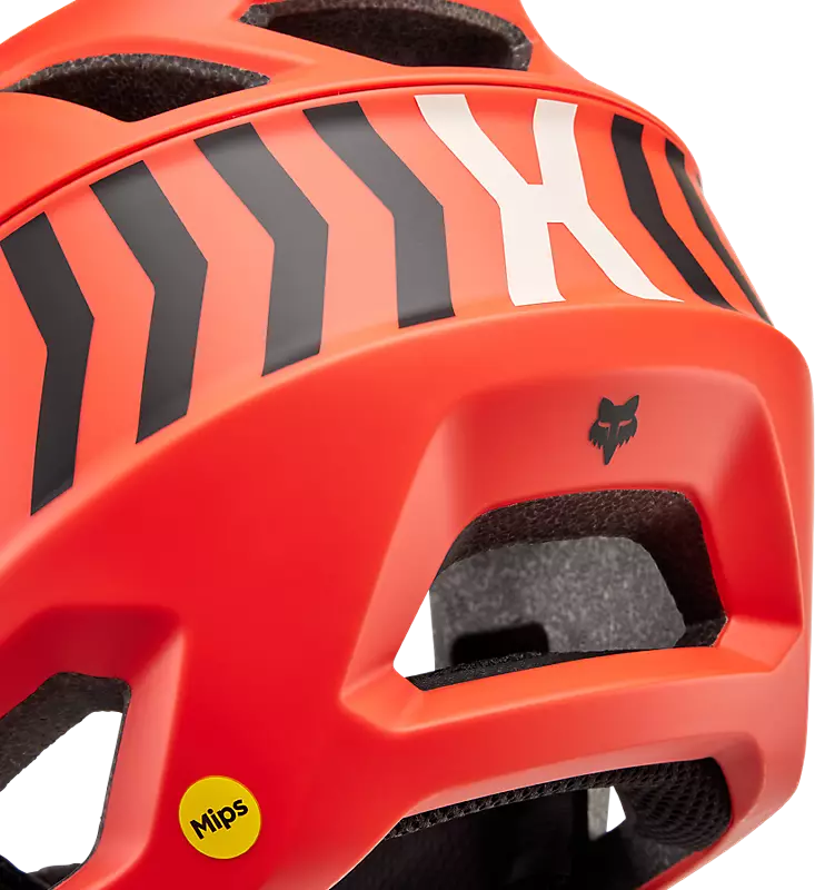 Fox Racing Proframe Nace Helmet - Orange Flame, Medium