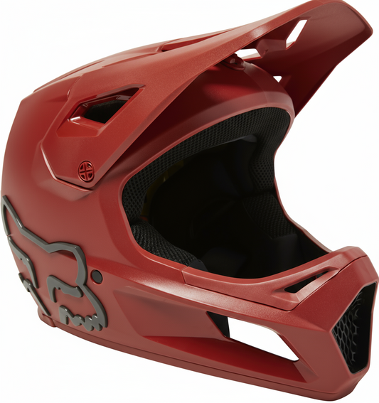 Fox Racing Rampage Full Face Helmet - Red, Youth Small
