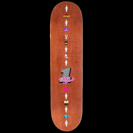 Girl Skateboards x Sanrio Bannerot Tokyo Speed Deck 8.25" Girl Skateboards