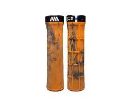 All Mountain Style Berm Grips - Orange Camo All Mountain Style