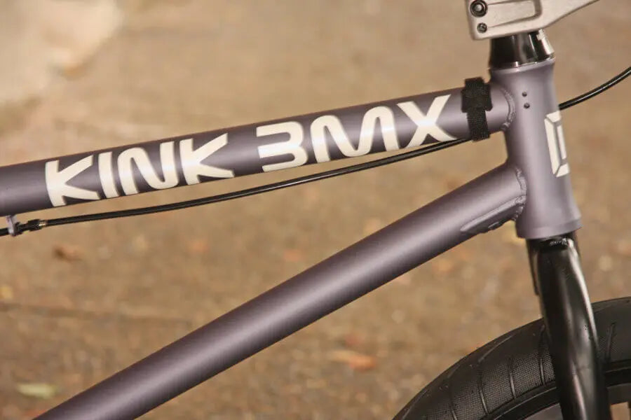Kink Launch 20.25" Complete Matte Storm Grey Kink BMX