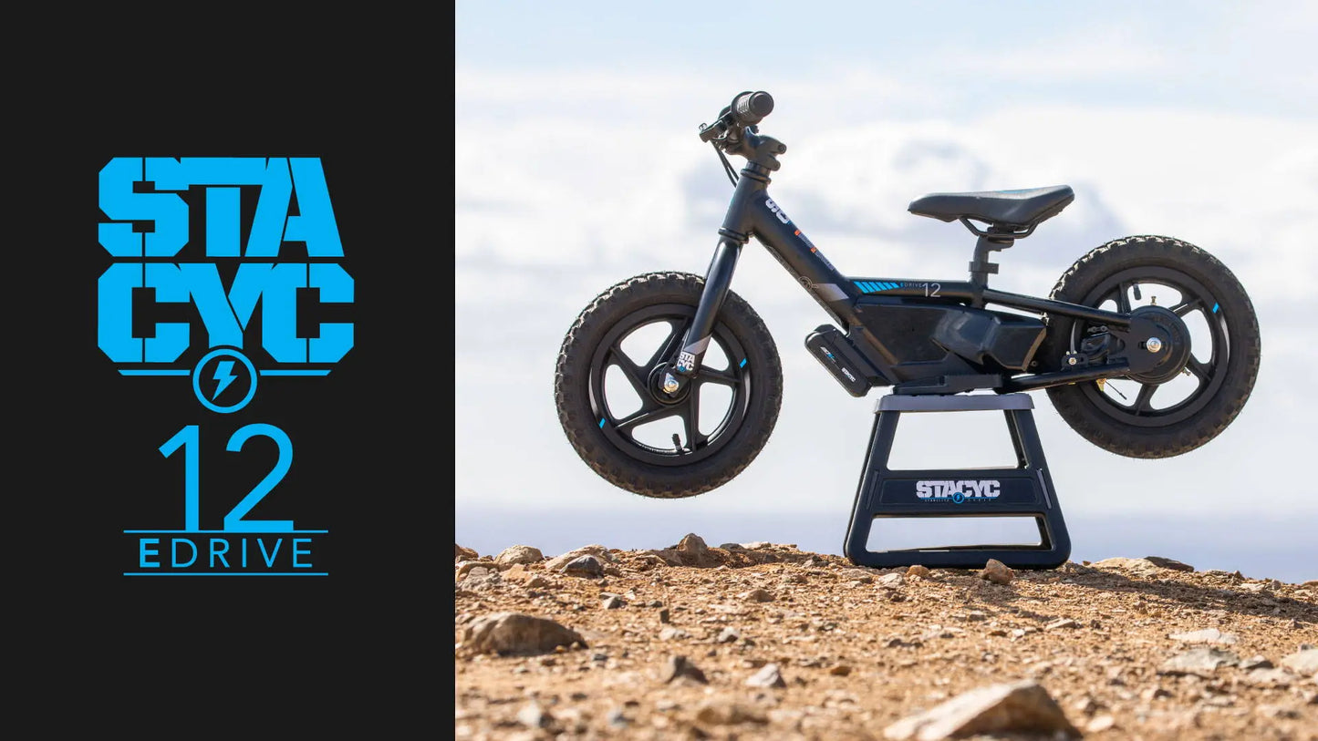 Stacyc 12" eDrive Black Ebike STACYC