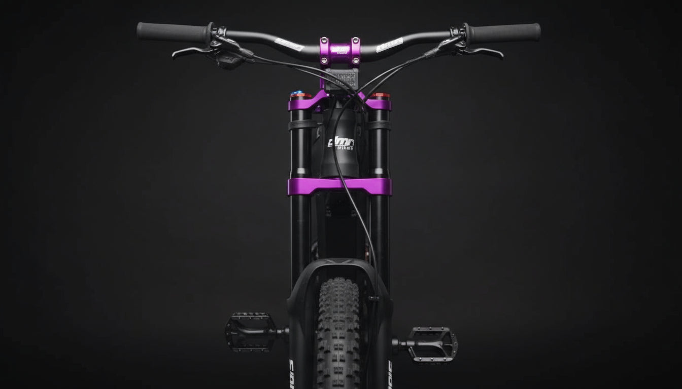Warp 9 FastAce Purple Suspension Fork Bundle