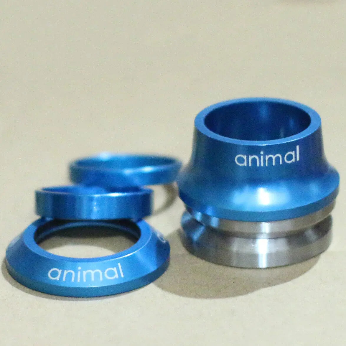 Animal Bikes Blue Internal 1-1/8" Gyro Comp. Headset Animal
