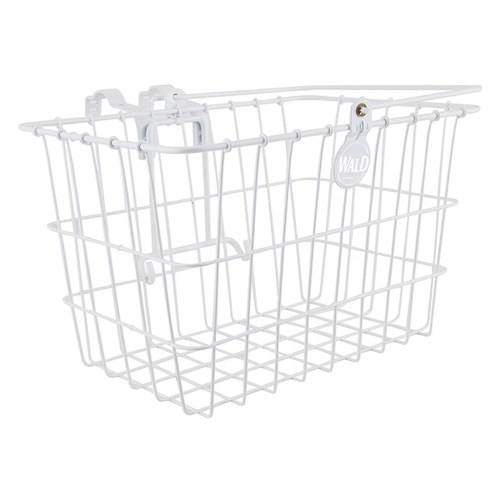 Wald USA #3133 Q/R Front Basket 14"x9"x9" White