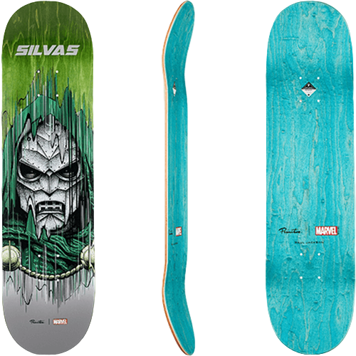 Primitive x Marvel Doctor Doom (Silvas) Deck 8.25" BIKEFACTORY Hawaii