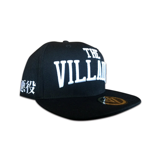 The Villains Snapback - White on Black The Villains