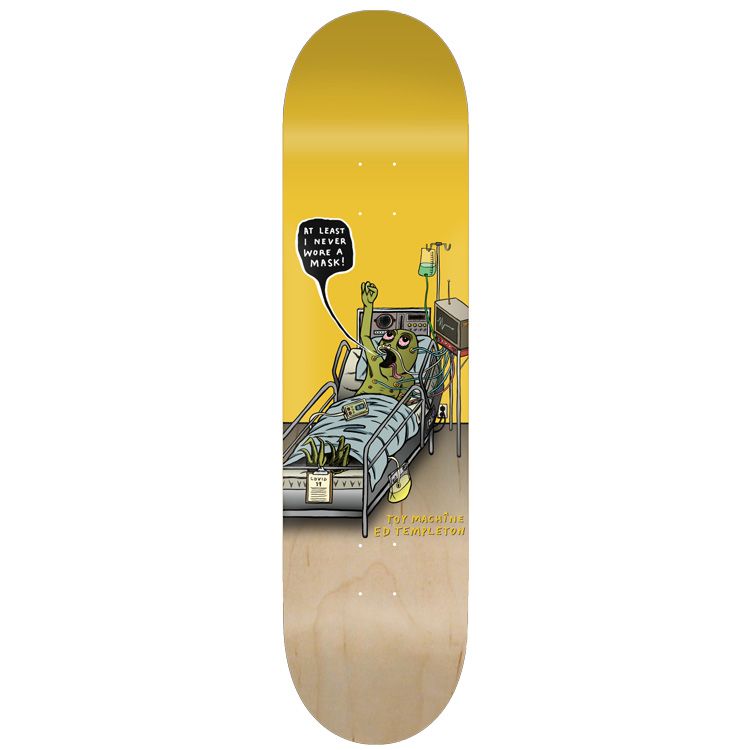 Toy Machine Templeton Mask 8.5" Deck