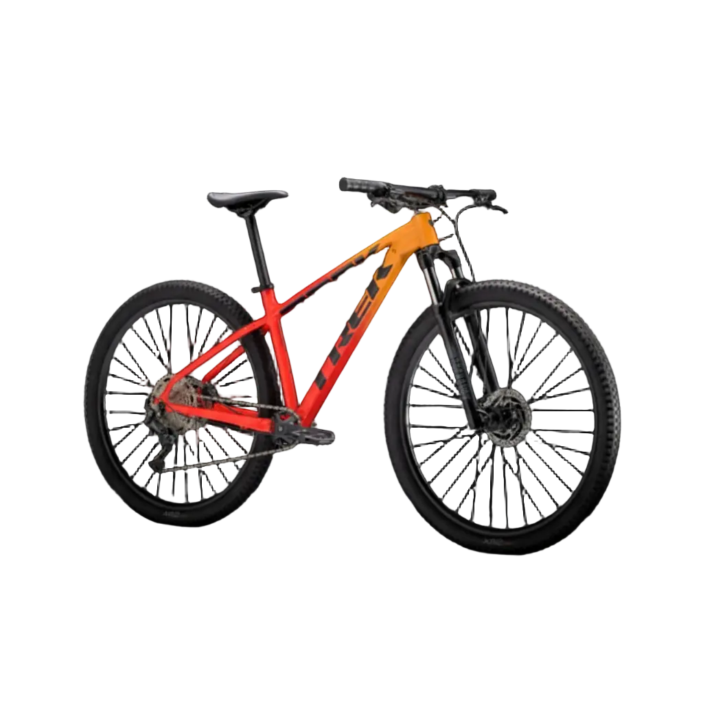 Trek Marlin 7 S/15.5" 27.5" Marigold to Radioactive Red Fade Trek Bicycle Corporation