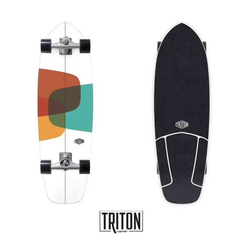 Triton by Carver CX Raw 32" Prismal Surfskate Complete (2021) Carver Skateboards