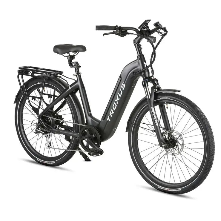 Troxus Trax 1.0 Commuter Step-Thru - Black E-Bike Troxus