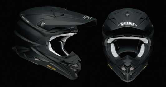 Shoei Offroad Helmet MD Black VFX-Evo Solids