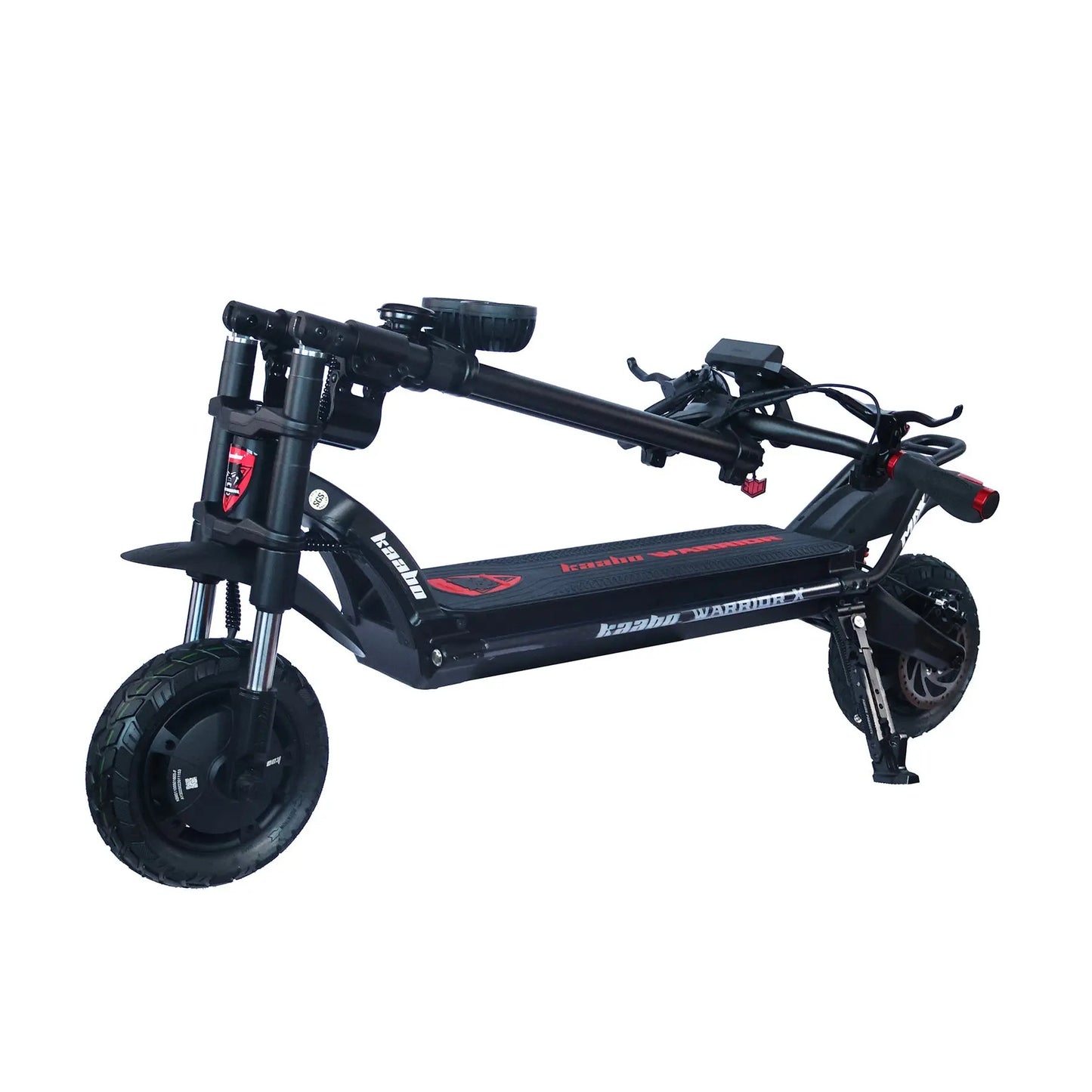 Kaabo Warrior X Plus Black Electric Scooter 60V 10" Tire Kaabo