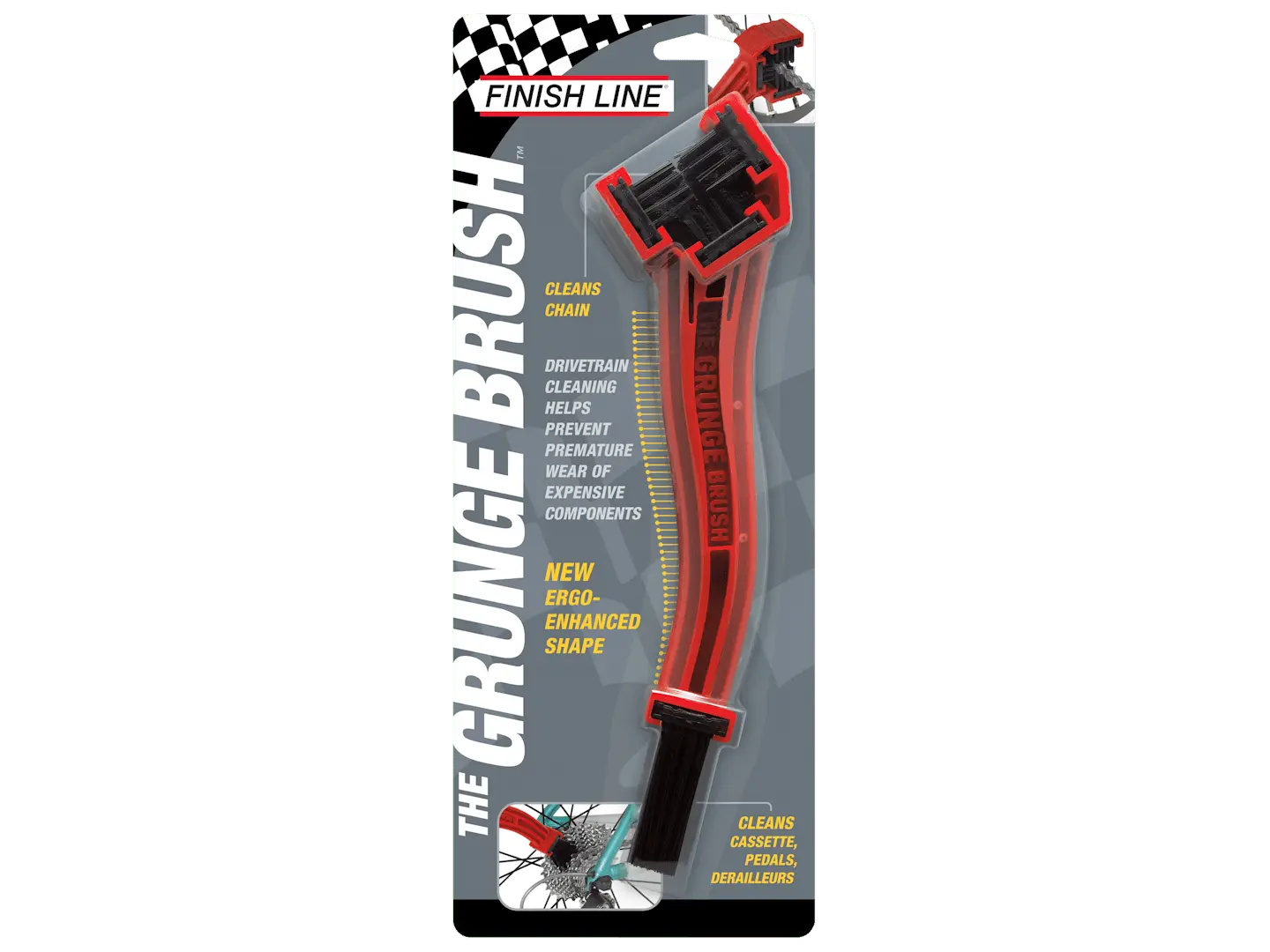Finish Line Grunge Brush Finish Line