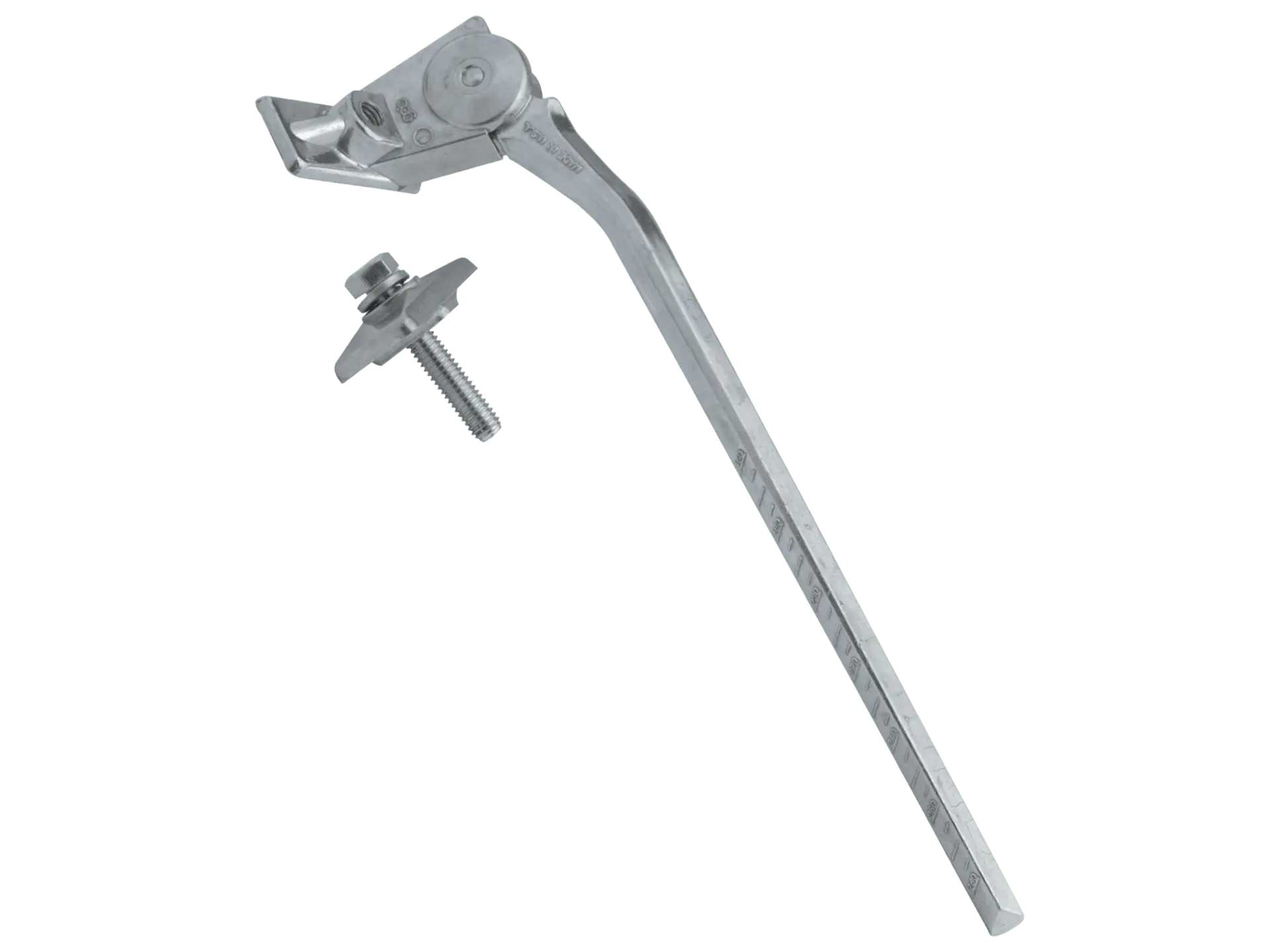 Greenfield KS2 285mm Standard Mount Kickstand Silver Greenfield