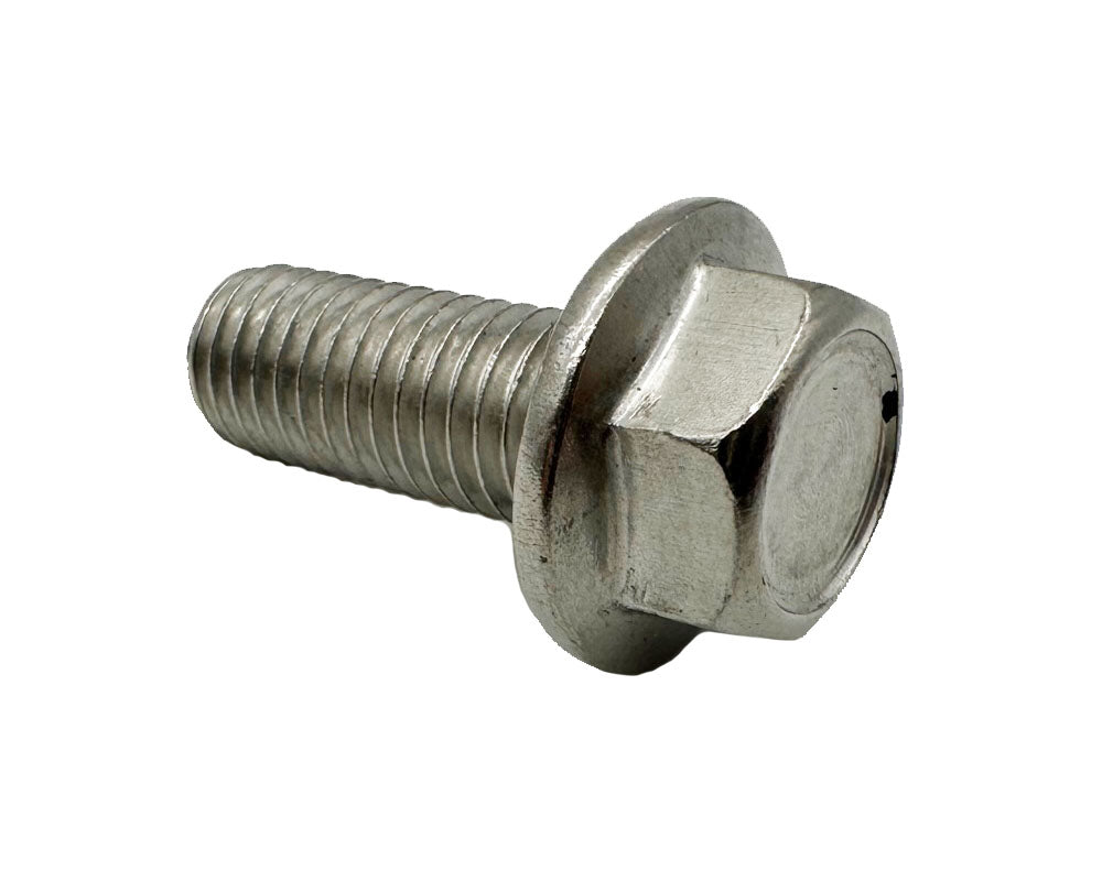 Burromax Bolt, HH Flange SS, M10x25x1.0 (Part #00177) Fits TT1600, TT1000R
