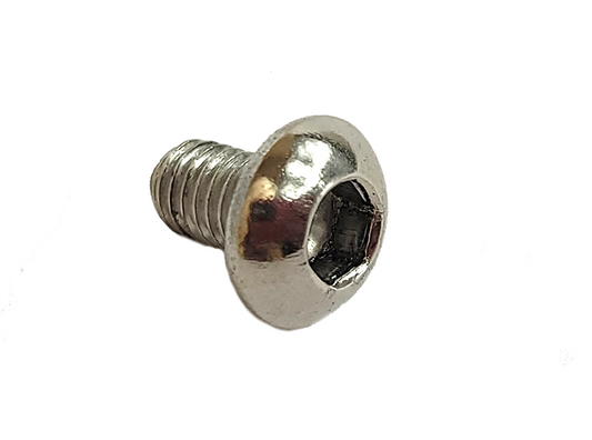 Burromax Screw, Hex Flat Head-M6x12 (Each)