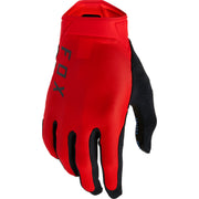 Fox Racing Men's Flexair Ascent Full Finger Gloves (XXL) - Flo Red