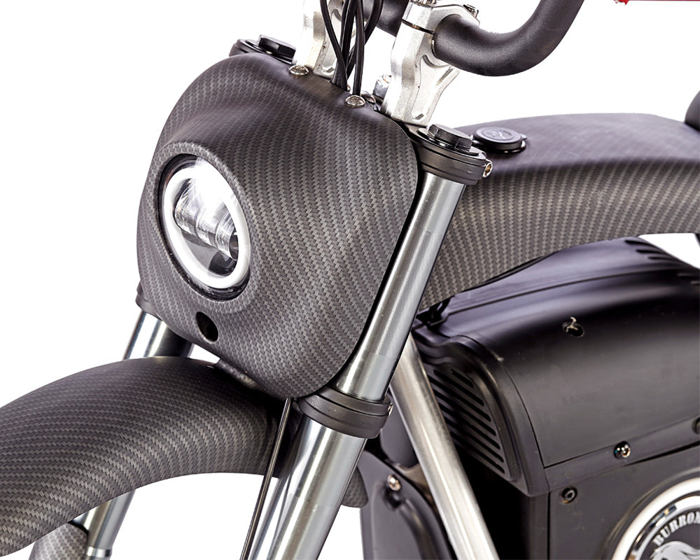 Burromax Electric Dirt Tracker, XRB Competition Series 72V 6kW Burromax
