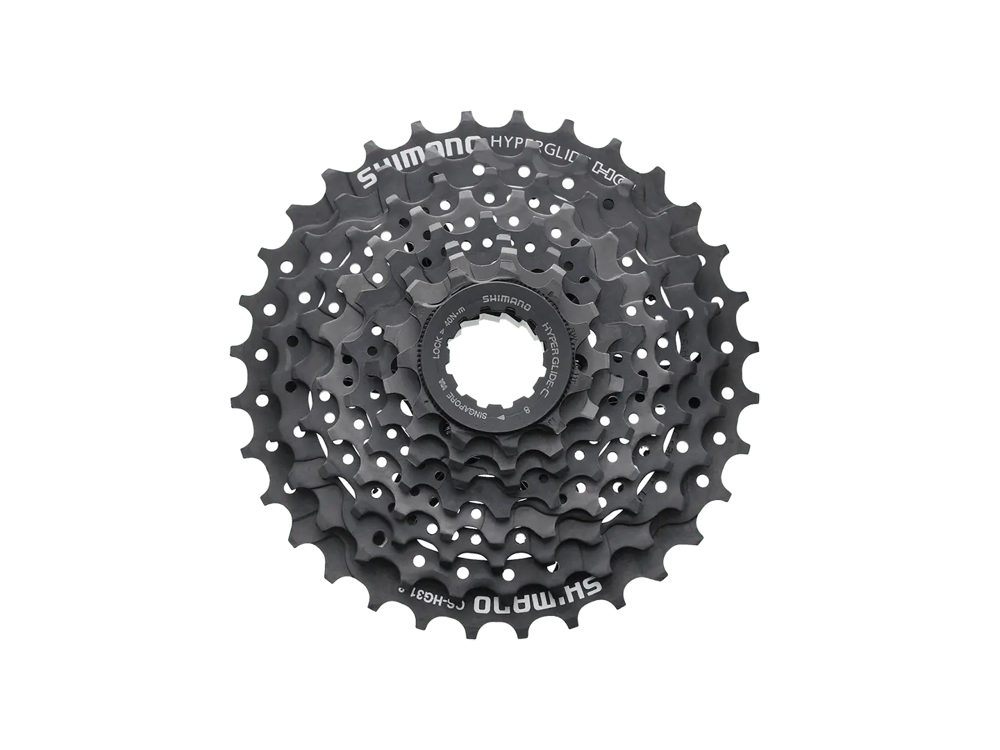 Shimano Altus CS-HG31 Cassette - 8 Speed, 11-32t, Black BIKEFACTORY Hawaii