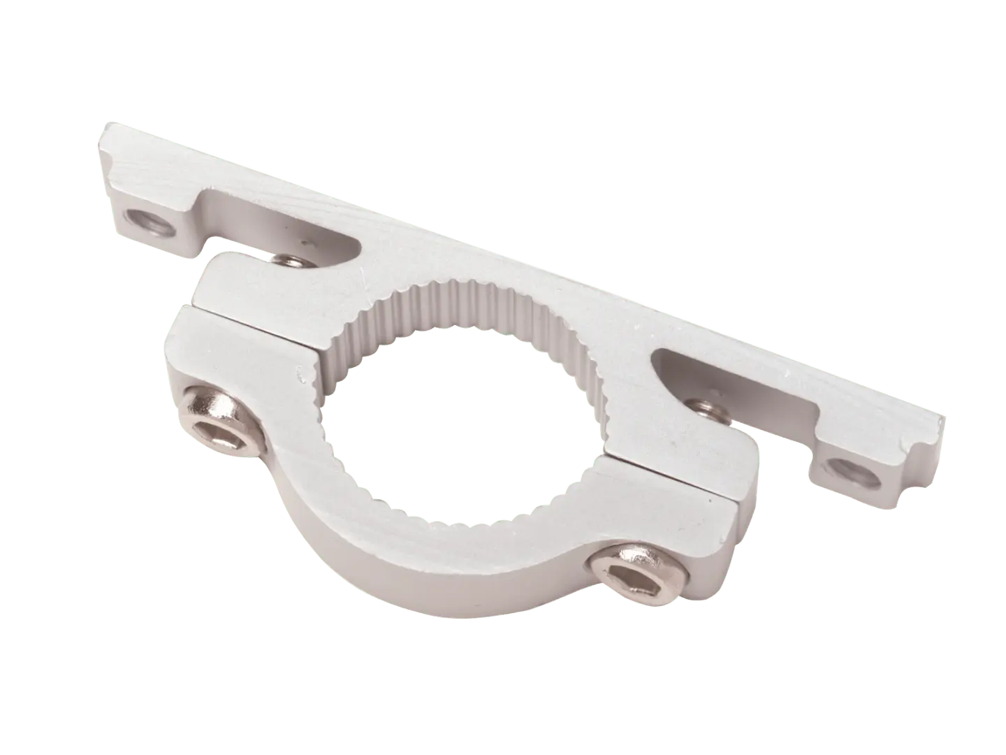 Bontrager Handlebar Water Bottle Cage Clamp Silver Bontrager