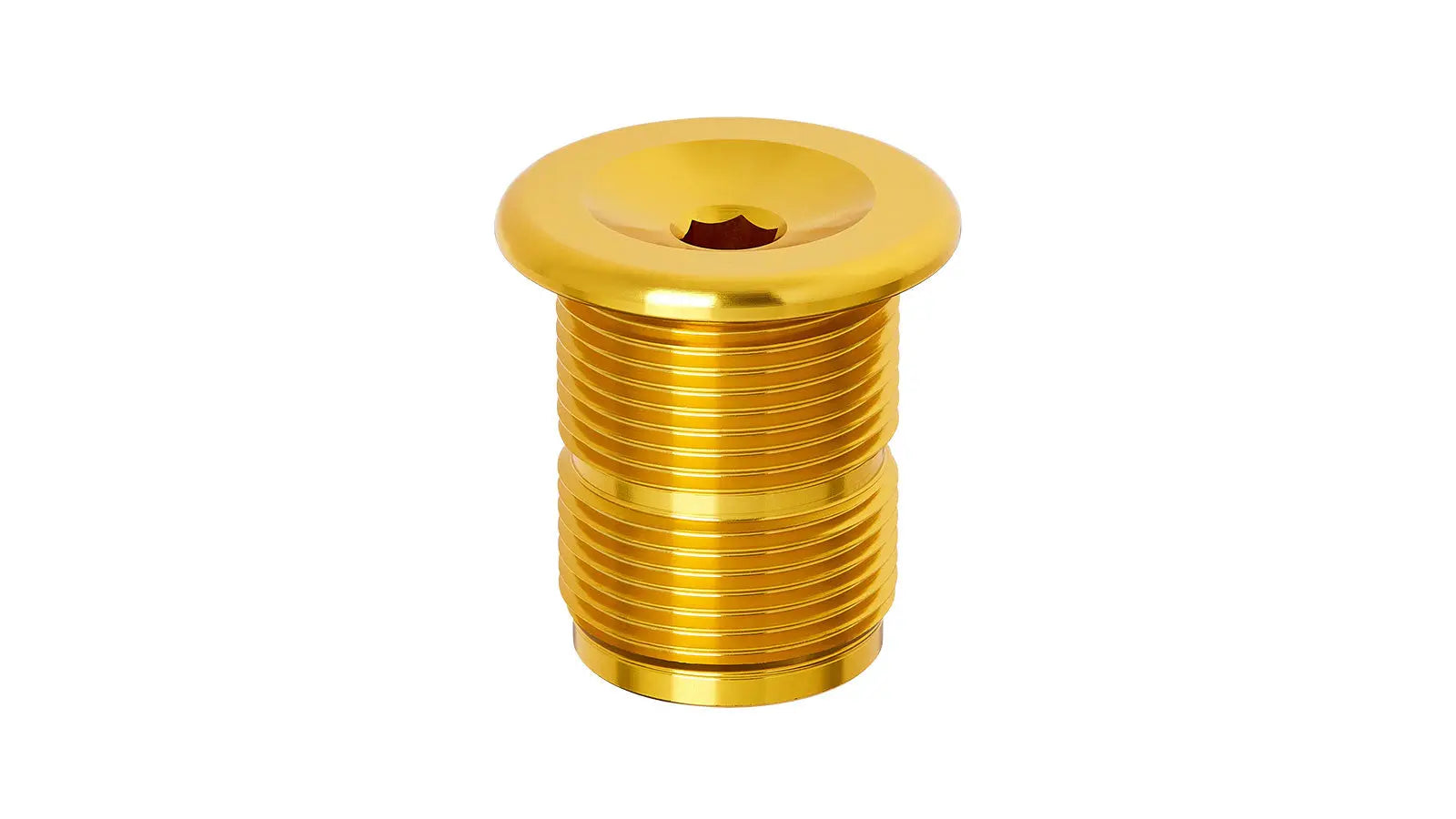 S&M Bikes Top Cap Gold M24x1.5 BIKEFACTORY Hawaii