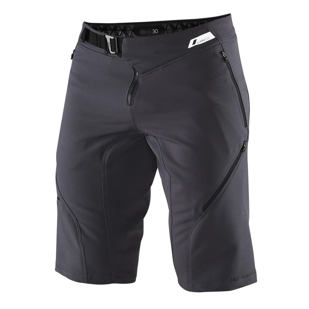 100% Airmatic Mountain Short Black/Grey 30