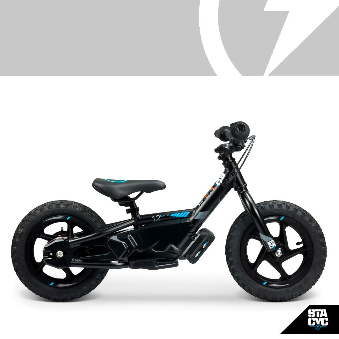 Stacyc 12" eDrive Black Ebike