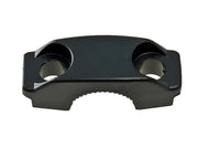 Burromax Clamp, Upper Handlebar, Black (Part #10016) Fits TT350R, TT750R Burromax