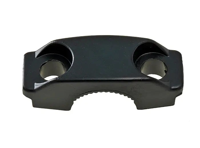 Burromax Clamp, Upper Handlebar, Black (Part #10016) Fits TT350R, TT750R Burromax