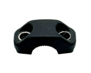 Burromax Clamp, Upper Handlebar, Black (Part #10026) Fits TT350R, TT750R, TT1000R, TTMAX Burromax