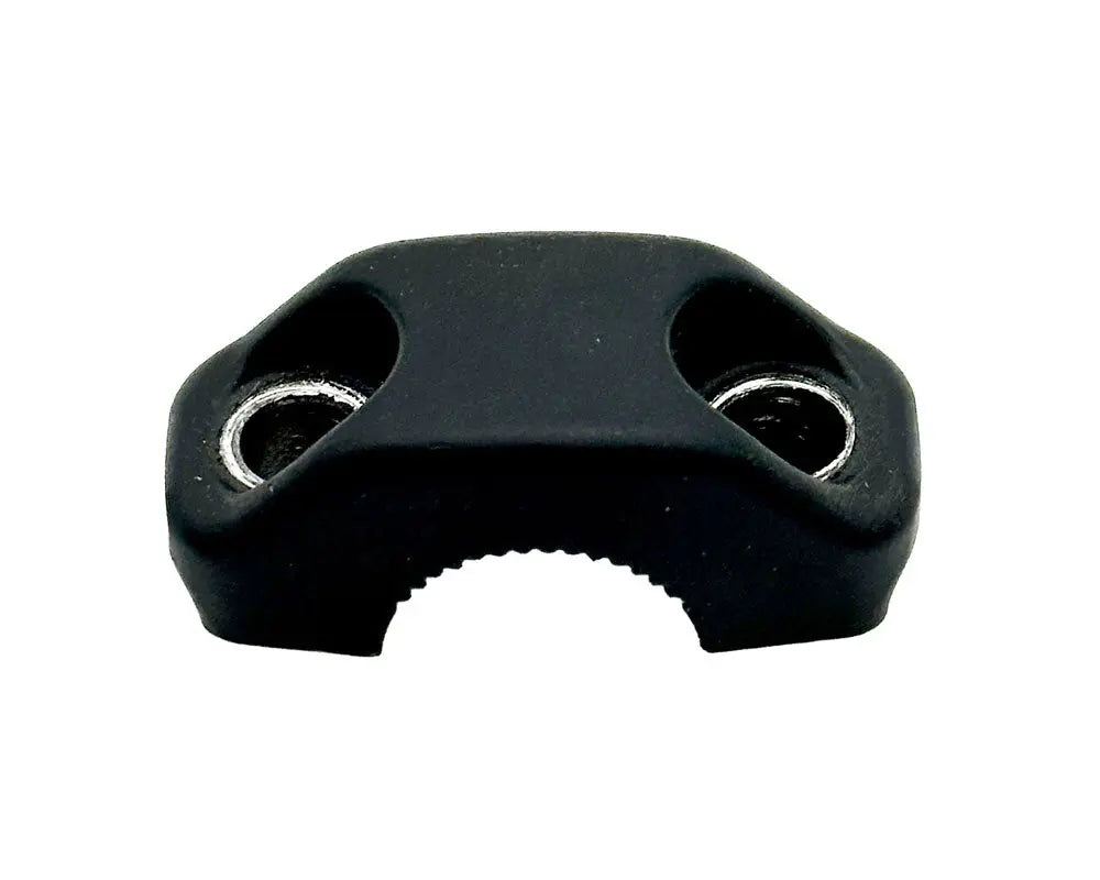 Burromax Clamp, Upper Handlebar, Black (Part #10026) Fits TT350R, TT750R, TT1000R, TTMAX Burromax