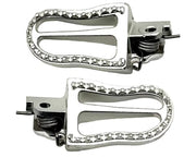 Burromax Performance Foot Peg Set, Forged, SS Springs Fits TT1000R, TT1600R, HRH, HRS, XRA, XRB Burromax