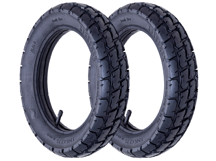 Burromax Track Tire w/ Tube, Set of 2, 12.5x2.75, Fits TT250,350,750