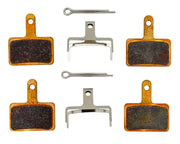 Burromax Brake Pad Kit with Hardware Set (Part #10155) Fits 1600R Burromax