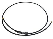 Burromax Brake Line with Ferrels, Rear (Part #10237) Fits TT1600R, HRS Burromax