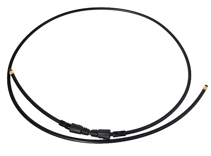 Burromax Brake Line with Ferrels, Rear (Part #10237) Fits TT1600R, HRS Burromax