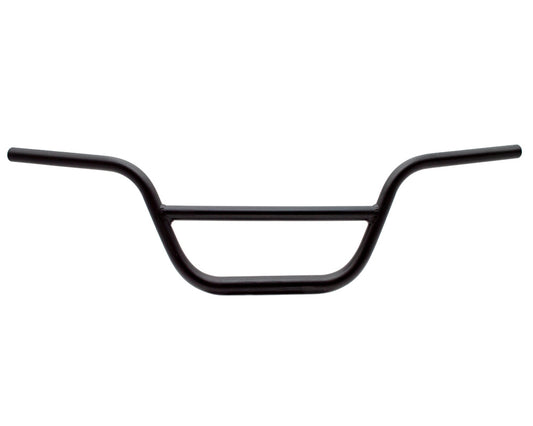 Handlebar, High Rise 28.6mm OD, 230mm Rise, 780mm Wide, with Cross Bar, Cut to Length, Black, Fits Forged and Billet Trees Only (Part #10290) Fits HRH
