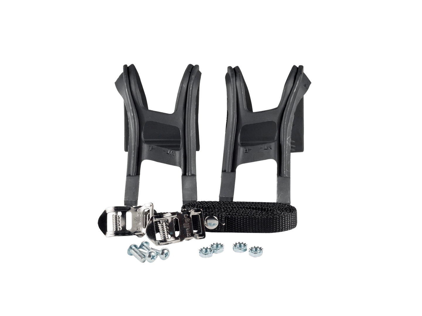 Wellgo MT-14 Large Toe Clip & Strap Set Trek Bicycle Corporation