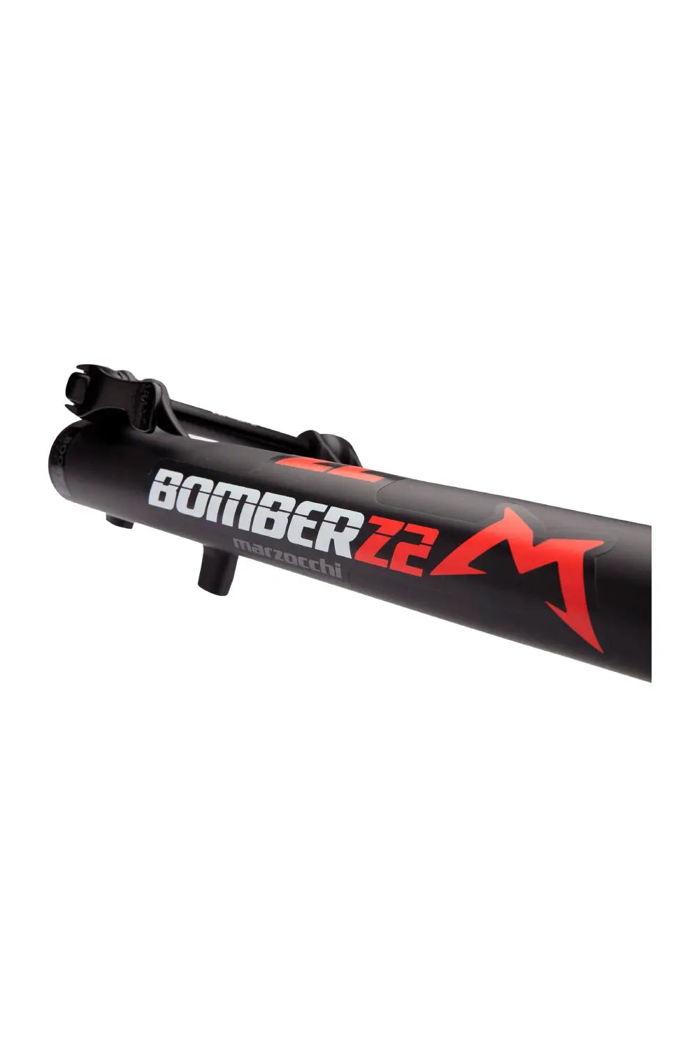 Marzocchi Bomber DJ Suspension Fork: 26", 100mm, Grip Damper, 20 x 110mm, 37mm Offset, Black Marzocchi