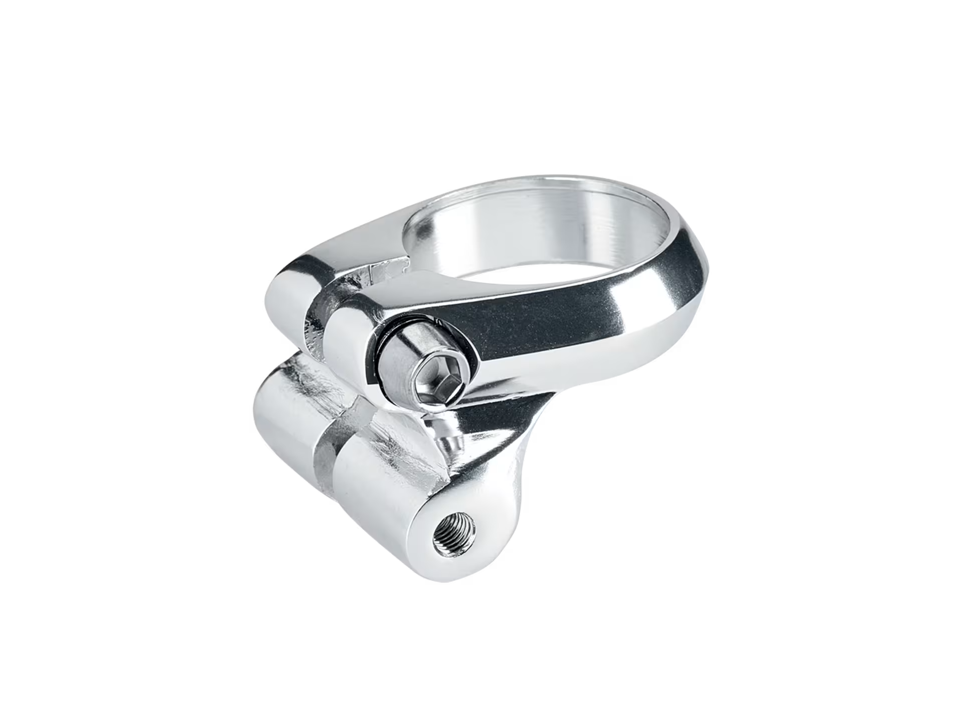 Electra 28.6mm Seatpost Clamp with Rack Mounts Silver Trek Bicycle Corporation