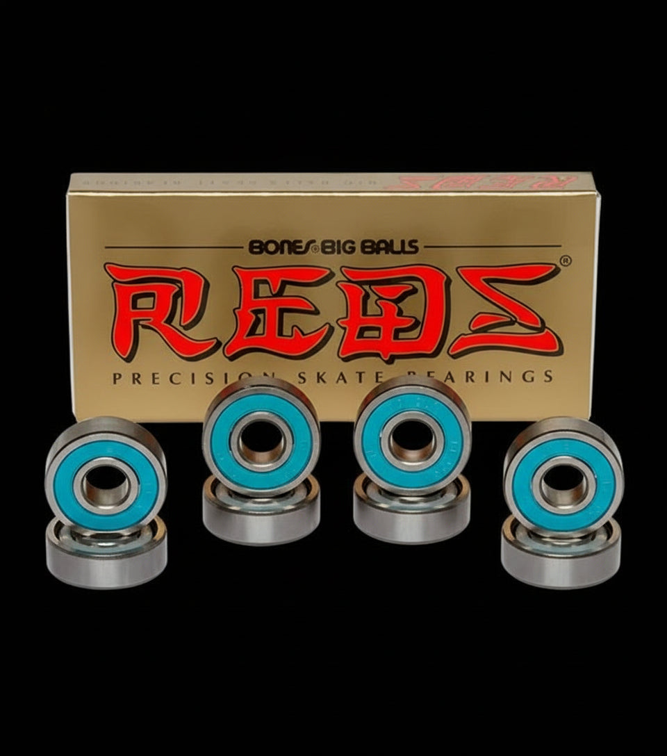 Bones Big Balls Reds Skate Bearings 8-Pack Bones