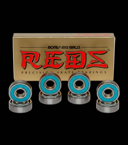 Bones Big Balls Reds Skate Bearings 8-Pack Bones