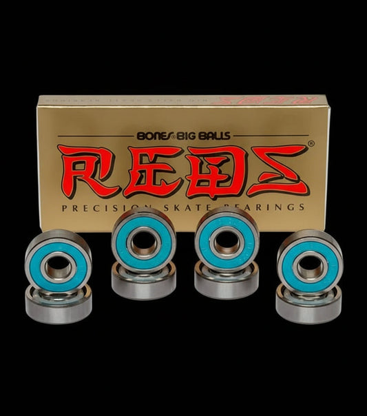 Bones Big Balls Reds Skate Bearings 8-Pack Bones