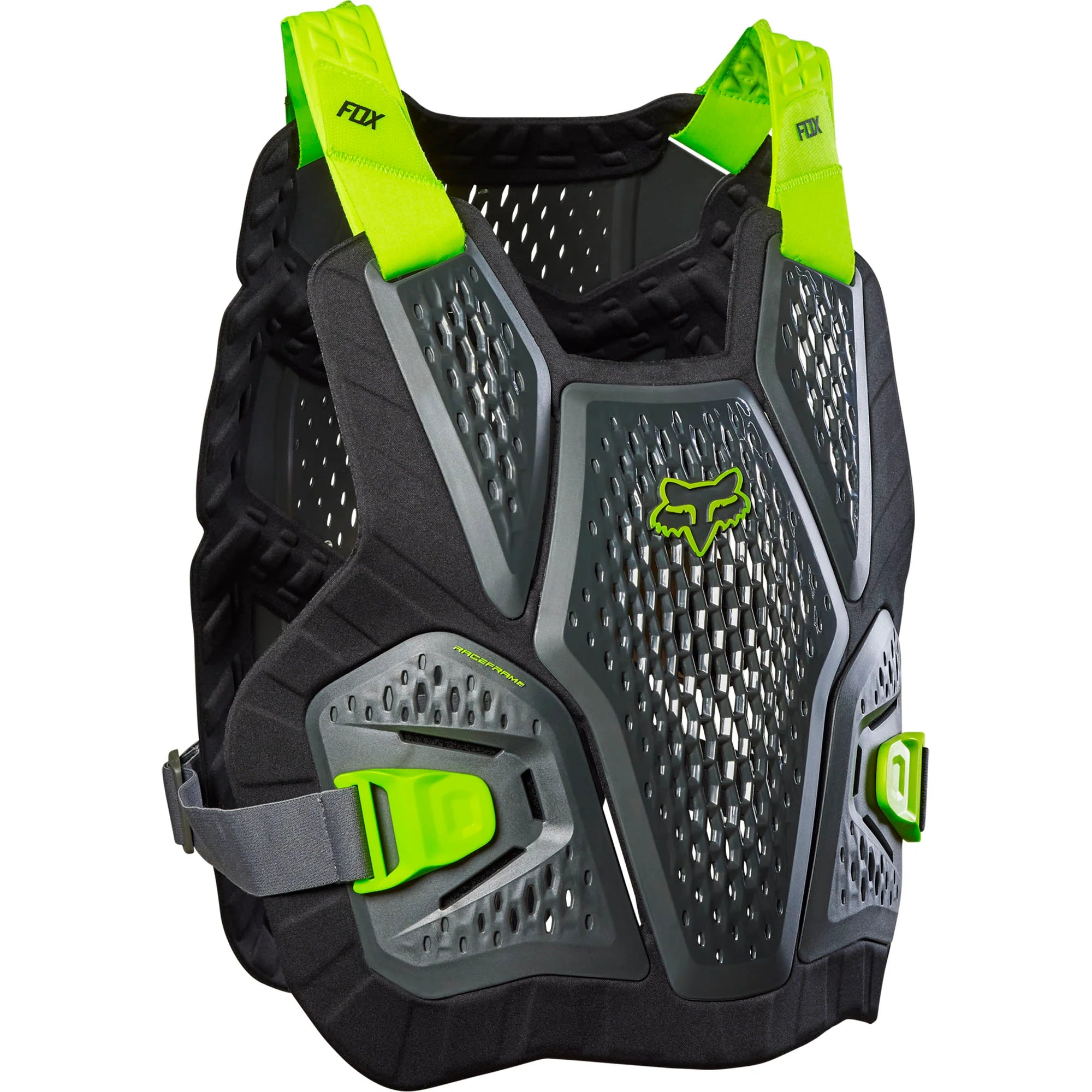 Fox Racing Raceframe Roost Guard (S/M) - Dark Shadow Grey