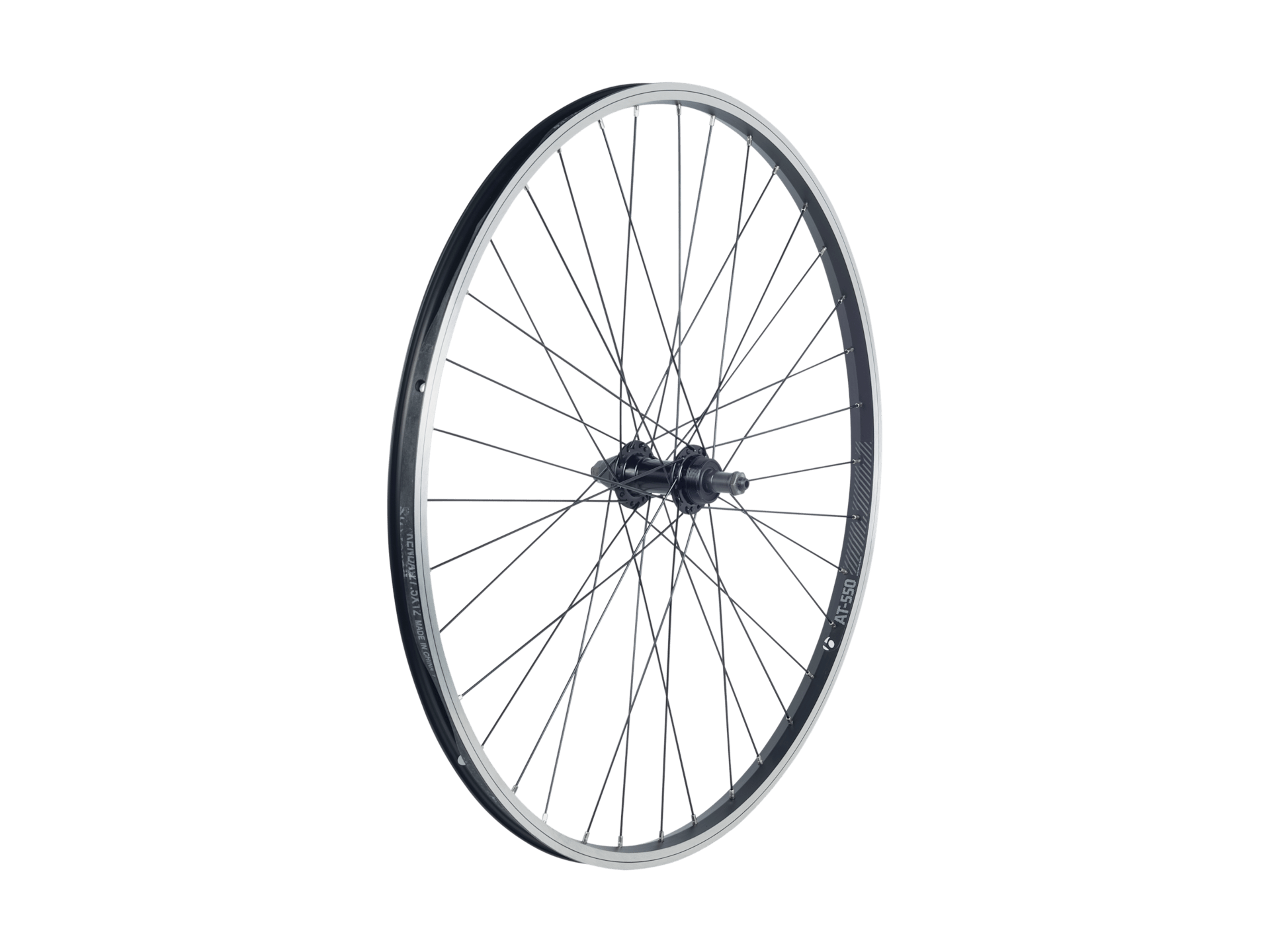 Bontrager AT550/FM31 27.5" 36H Freewheel Rear Black BIKEFACTORY Hawaii