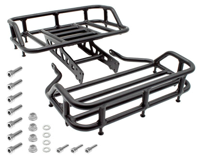 Burromax Utility Rack Set, Front and Rear, Black, Includes Hardware (Part #16106) HRH, HRS, XRA, XRB